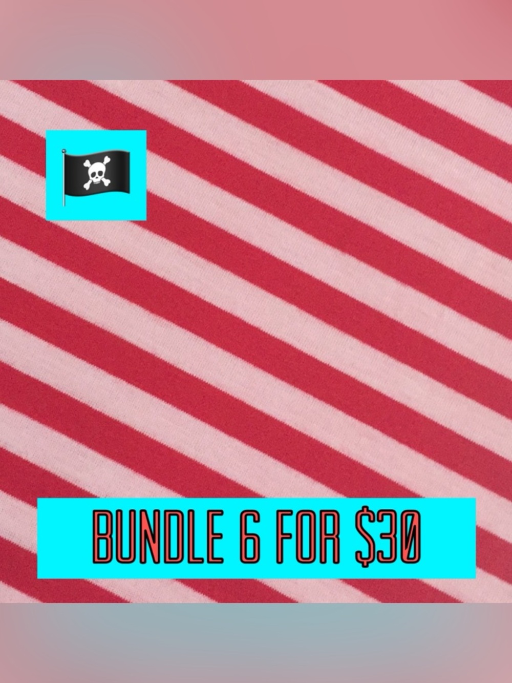 🏴☠️6 for $30🏴☠️ Candy Cane Striped Infinity Scarf